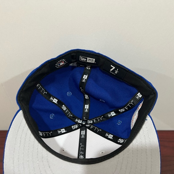New Era, 59Fifty Fitted Hat, New York Mets, All Star Game, White, Blue & Orange - Picture 7 of 10